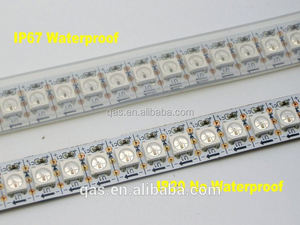WS2812B Önceden lehimli Şeffaf tel ile 5 V WS2812 IC Dahili Adreslenebilir led'ler Idividually LED Modül Dize Paneli - Product Image 6