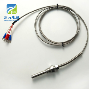 扁平胶水型 RTD PT100 温度传感器探头 PT200 传感器