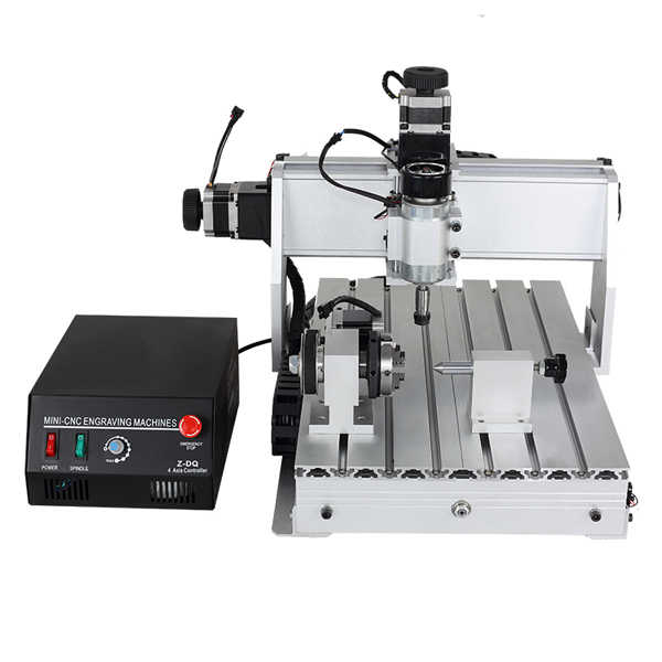 Small Cheap Chinese Cnc Router Table Top Type 4 Axis 3040 Mini Cnc Engraver
