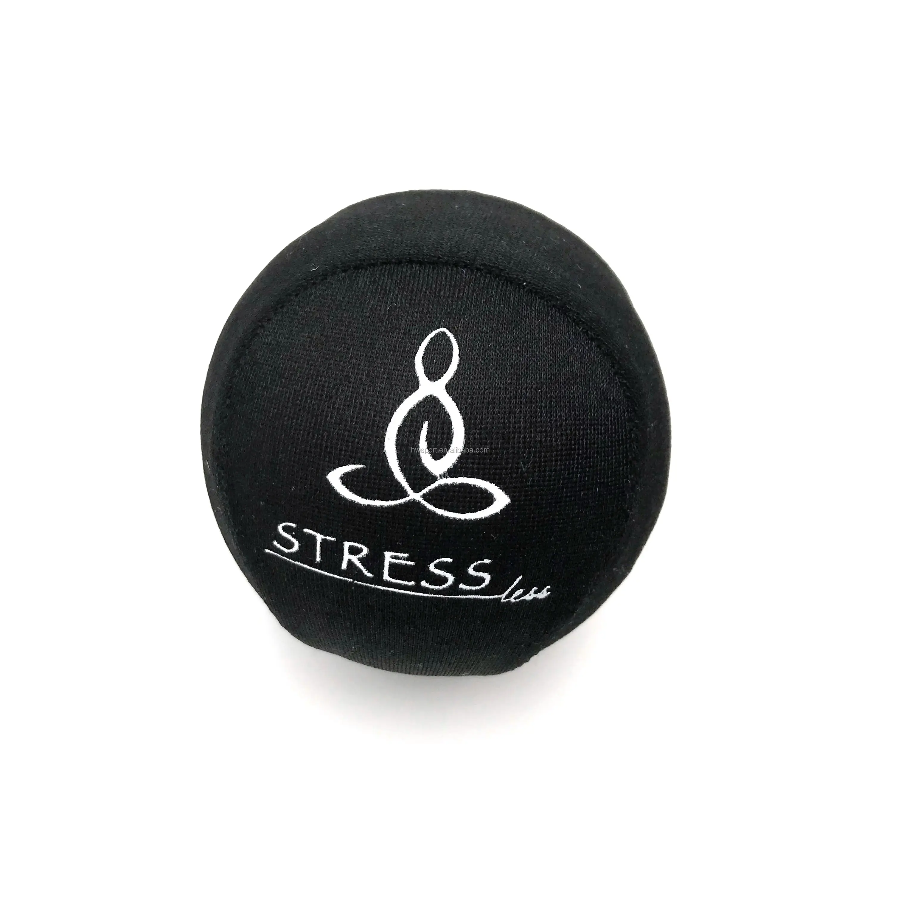 Tissu en Lycra TPR doux Non toxique, Gel de massage en forme ronde, boule de Stress, avec Logo imprimé, populaire, 50x2019