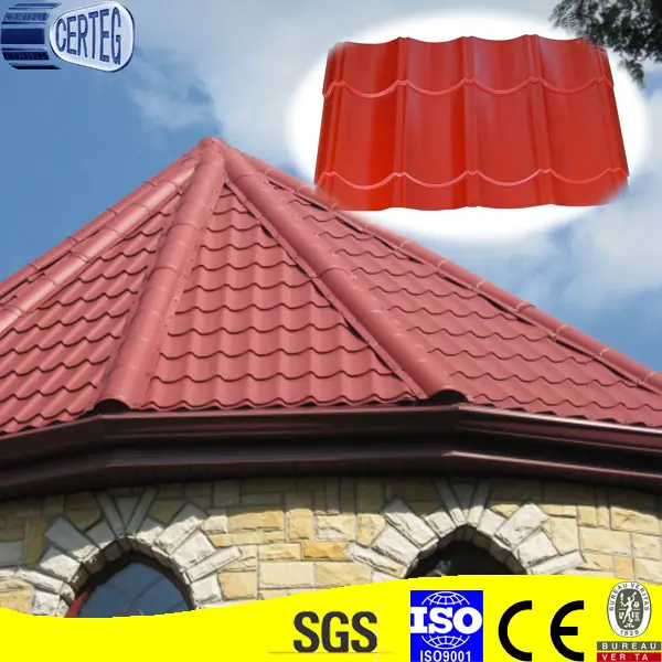 屋根タイルカラーコーティングコンクリート鋼