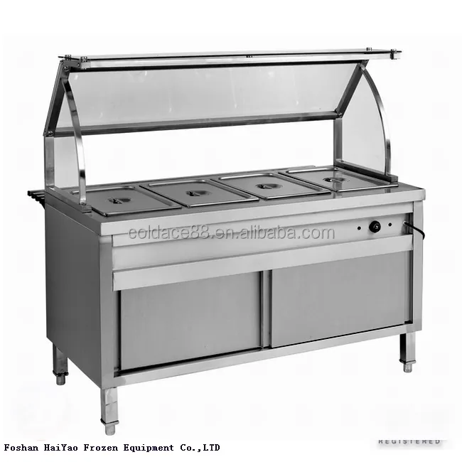 Commercio Cucina Scaldino Sei Pan Buffet Bain Marie