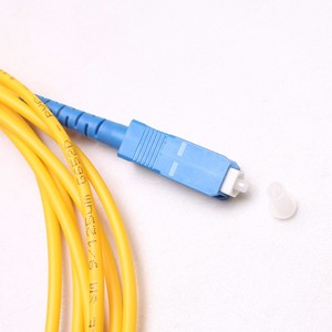SC/PC-FC/APC 1m 50m 9/125um SM 2.0 3.0 Simplex tek modlu UPCT için CATV Fiber optik yama kablosu LC konektörü FTTH ağ - Product Image 6