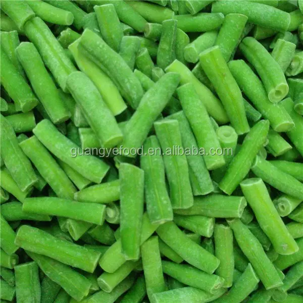 Prix direct usine IQF 1kg légumes naturels purs personnalisés sains sans additifs haricots verts congelés