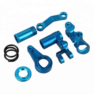 Tự làm chất lượng cao chính xác màu xanh kim loại CNC phay các bộ phận máy tùy chỉnh nhà máy CNC gia công nhôm các bộ phận Titan - Product Image 1