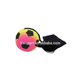 Neon Color Wrist Return Rubber <strong>Ball</strong> Sports Toy Toy <strong>Balls</strong> for Soccer Basketball Baseball Tennis with Custom Logo Printing Play - Product Image 6