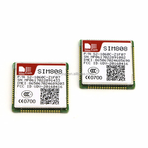 Orijinal yeni simcom modülü SIM808, en yeni gsm/gprs + gps çipi veri sayfası modülü