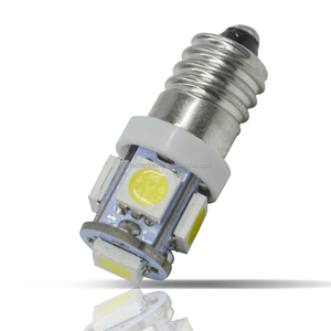 E10 LED F2WORLD E8 5 SMD 5LED LED 5050 1449 428 5SMD ฐานสกรู1W 12V - Product Image 3