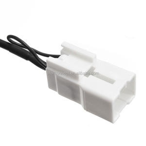 Cabo adaptador de áudio auxiliar, 5 pinos de <span class=keywords><strong>interface</strong></span> automática do carro 3.5mm mp3 para ford aux cabo de entrada mp3