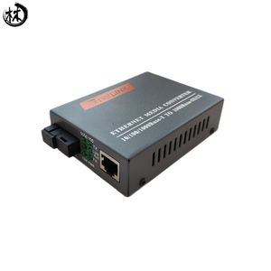 ตัวแปลงสื่ออีเธอร์เน็ต10/100/1000BASE-T เป็น1000 BASE-SX/<span class=keywords><strong>LX</strong></span> 1พอร์ตรับส่งสัญญาณใยแก้วนำแสง RJ45สายสื่อสารในสต็อก