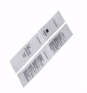 ウェブンタグのカスタム織りラベルロゴ付き - Product Image 1