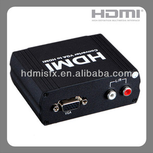 factory direct sale <strong>HDMI</strong> converter VGA to <strong>HDMI</strong> Converter with 1 VGA+R/L <strong>input</strong> signal <strong>HDMI</strong> <strong>output</strong>