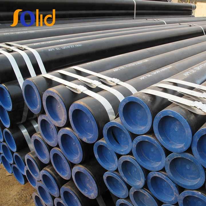 High Quality Api 5l Black Iron Pipe Welded Carbon Steel Pipe and Tube