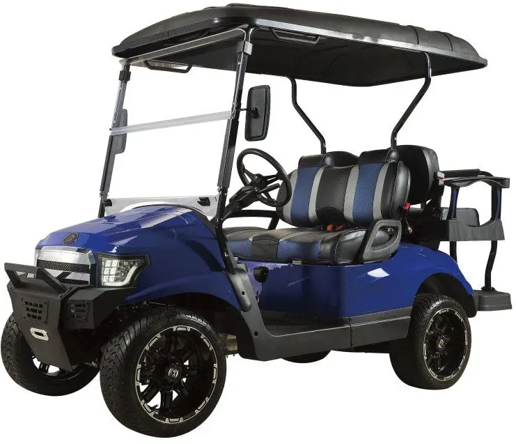 Chứng Nhận CE New Road Legal Electric Golf Cart Trang Trại Tiện Ích Xe Điện Với Ghế Sau