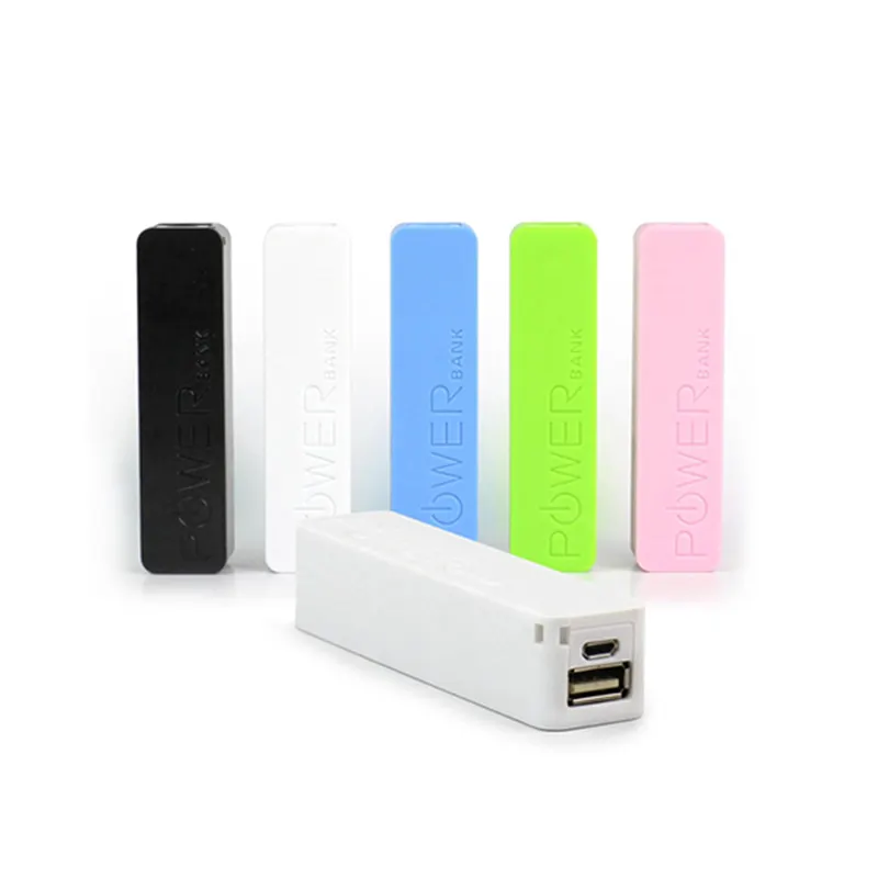 Hot sale mini usb 2600mah portable Power Bank for laptop mobile phones best quality external battery charger