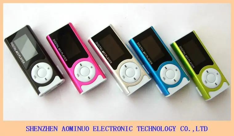 Mini lecteur mp3 Portable de haute qualité, lecteur de musique MP3, avec écran numérique LED, lumière et fente pour carte TF