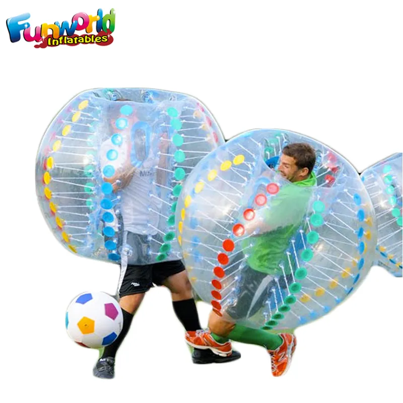 High Quality PVC Inflatable Body Ball aufblasbare fußball blase