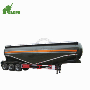 3 Axles Power Material Dry <strong>Bulker</strong> 40 <strong>Tons</strong> Bulk <strong>Cement</strong> tank Truck Trailer