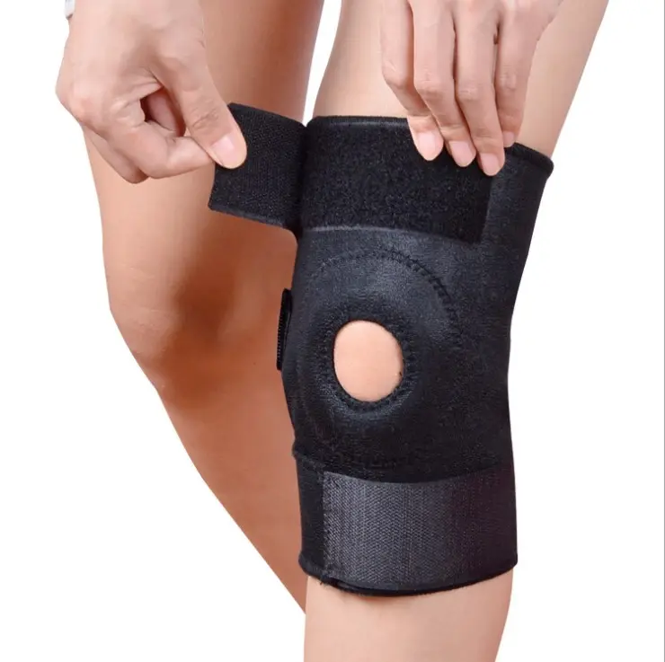 Fitness soporte de rodilla rótula cinturón elástico venda deporte cinta rodilleras Protector de la rodilla fútbol deportes