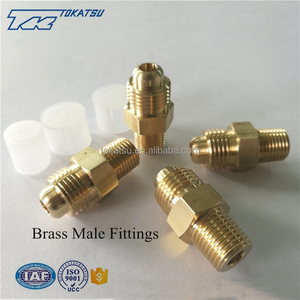 3/<span class=keywords><strong>8</strong></span> "PT NPT NPTF הליכי יא"ה התלקח פליז נחושת צינור צינור פטמות התאמה