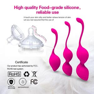 2で1 Kegel Exercise Weights & Massage Ball Ben Wa Balls Kegel Balls Beginners & Pleasure、Bladder Control & Strengthen