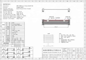 Customized 2.54mm IDC Flat <strong>Cable</strong> <strong>10</strong> Pin USB ASP ISP JTAG AVR Wire 28awg 10P IDC Flat Ribbon DATA <strong>Cable</strong> PVC Insulation Material - Product Image 3