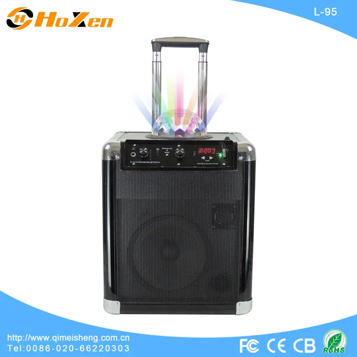 Hoxen Audio Block Party Live Portable Speaker System mit Party Lights