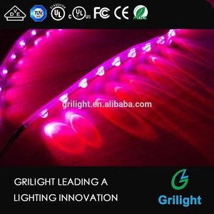 Su geçirmez yüksek kaliteli S şekli 12mm genişlik bükülebilir RGB Led bant şeridi ışık - Product Image 4