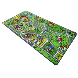 ילדים לשחק מחצלת עיר כביש עיצוב תינוק PLAYMAT ילדים