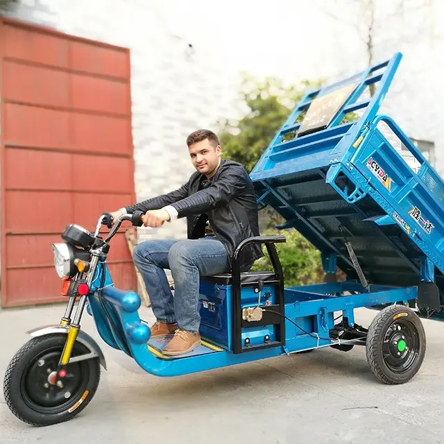 CE Chine haute qualité cargo tricycle/trois chinois trois roues moto électrique