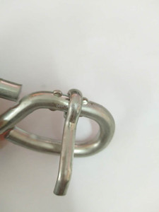Zind电镀图8绳索缩短器，带舌安全闩锁钢，用于索具/提升