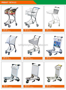3 tekerlekli havaalanı bagaj arabası frenli - Product Image 4