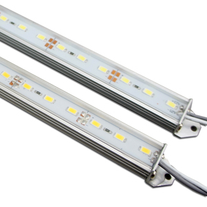 1M 5630 72 <span class=keywords><strong>LED</strong></span> 12V קשיח הרצועה בר אור עם אלומיניום סגסוגת Shell