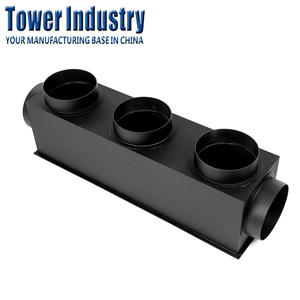 Kunden spezifische HLK-Lüftungs einheit Luft verteiler Decken-Plenum box - Product Image 3