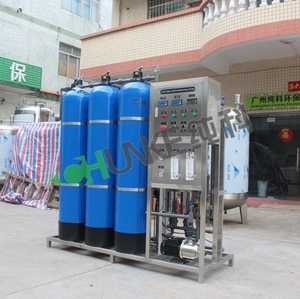 工业水过滤器价格 1000 Lph 纯处理设备反渗透反渗透厂