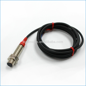 Sensor de proximidad M12, carcasa corta, 12-24V de CC, NPN/PNP, cable de 2M, Sn = 4mm, escudo empotrado, Sensor inductivo - Product Image 4