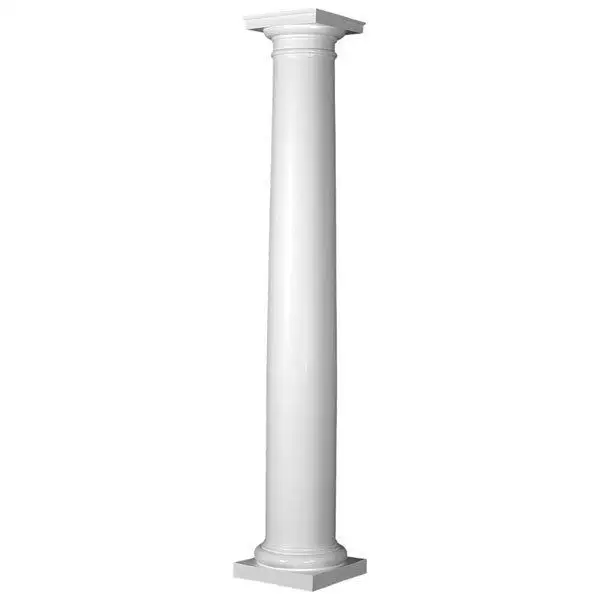 Columna de pilares romanos decorativos de corinthian, resina de fibra de vidrio duradera de alta resistencia, venta de fábrica