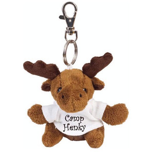 Tee ile sevimli Moose <span class=keywords><strong>Buffy</strong></span> anahtarlık özel peluş anahtarlık