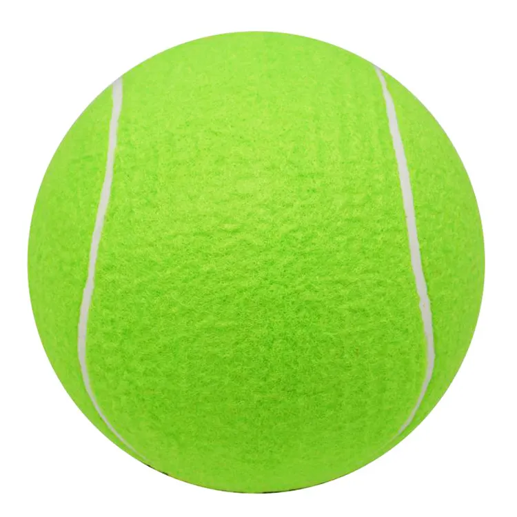 Pelota de tenis de Playa Grande de diferentes colores de fieltro inflable de tamaños completos barata para entrenamiento