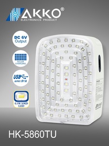 Şarj edilebilir 86 adet <span class=keywords><strong>LED</strong></span> Yüksek parlak Taşınabilir Acil HK-5860 Işık