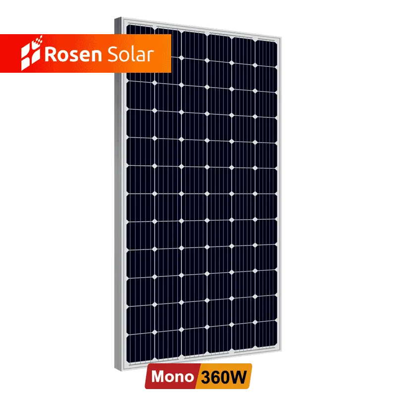 Grosir Panel Surya 330W 340W 350W 360W Panel Surya Monokristalin Cina Harga Panel Fotovoltaik