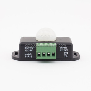 Interruptor de Inducción de Cuerpo Humano, Sensor de Movimiento Pequeño PIR con Cable, Salida de Relé Temporizador para Luz LED Interior, 12V, 24V, 6A - Product Image 2