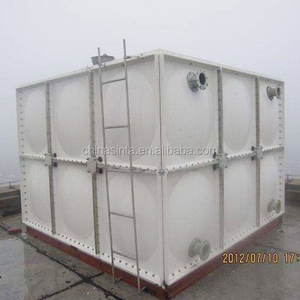 Gıda Sınıfı 200m3 Paneller Kombine SMC/GRP/FRP su depolama tankı - Product Image 2