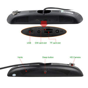 新款7英寸专用<span class=keywords><strong>3g</strong></span>后视镜智能汽车镜dvr全球定位系统无线安卓10全球定位系统汽车DVRs仪表盘凸轮镜录像机