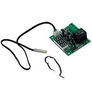 W1209 Digital LED DC 12V controlador termostato temperatura genial módulo interruptor de Control en/controlador placa + Sensor NTC - Product Image 6