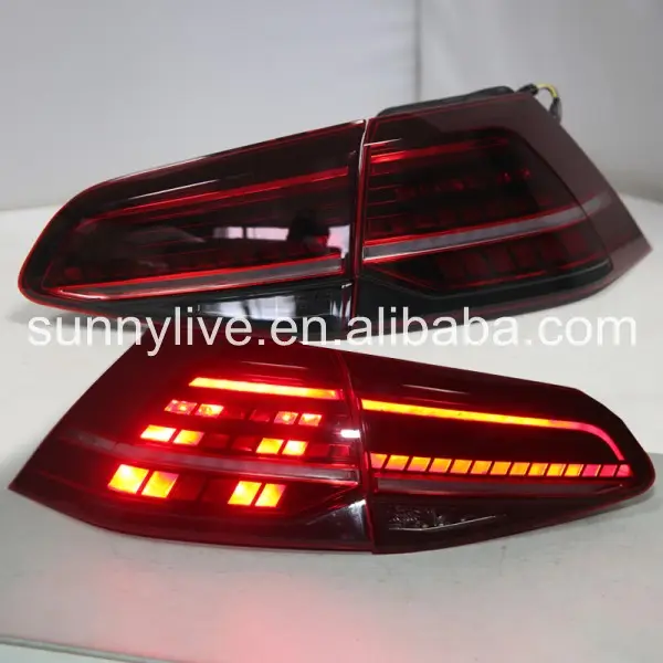 Per VOLKSWAGEN Golf 7 LED fanale posteriore colore rosso YZ