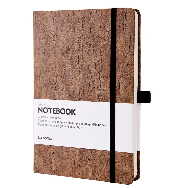 Angepasst Holz Hardcover Planer Schreiben Tagebuch Gebunden Notebook mit Stift Schleife und Starke Papier und Seite Teiler Geschenk