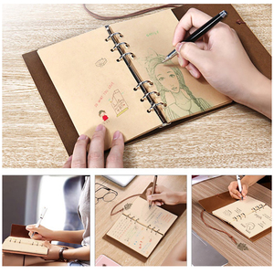 Leather Writing Journal <strong>Notebook</strong> Vintage Nautical Spiral Blank <strong>String</strong> Diary Notepad Sketchbook Travel to Write in <strong>Notebook</strong>