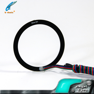 Nebels chein werfer 80mm 90mm <span class=keywords><strong>LED</strong></span> RGB engels augen Halo Ringe für <span class=keywords><strong>LED</strong></span> Nebels chein werfer Scheinwerfer