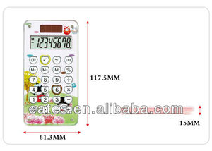 Máy Tính Mini 8 Chữ Số Kích Thước Iphone Với Trò Chơi Mê Cung Để Làm Quà Tặng Và Khuyến Mãi - Product Image 2